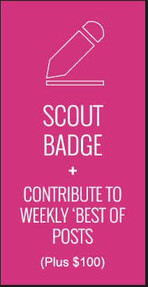 Reward: Scout Badge + Contribute to Weekly Best of Posts