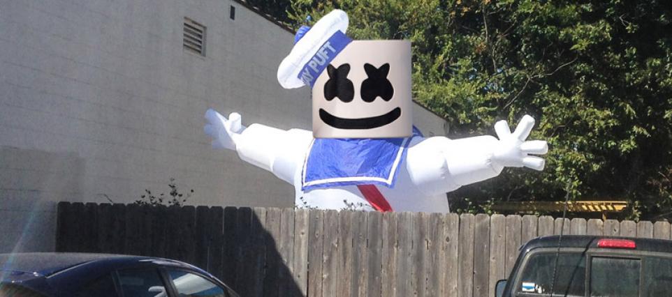 stay puft marshmallow man in real life